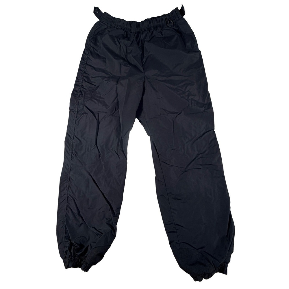 Vintage‎ Columbia Snow Pants Men's Large L Black Lightweight Winter Ski Snow